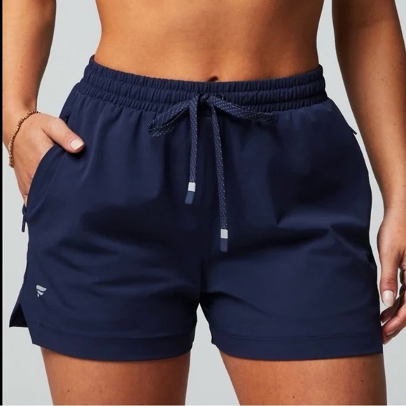 Fabletics Navy Blue Women’s Athletic Shorts - Picture 3 of 8